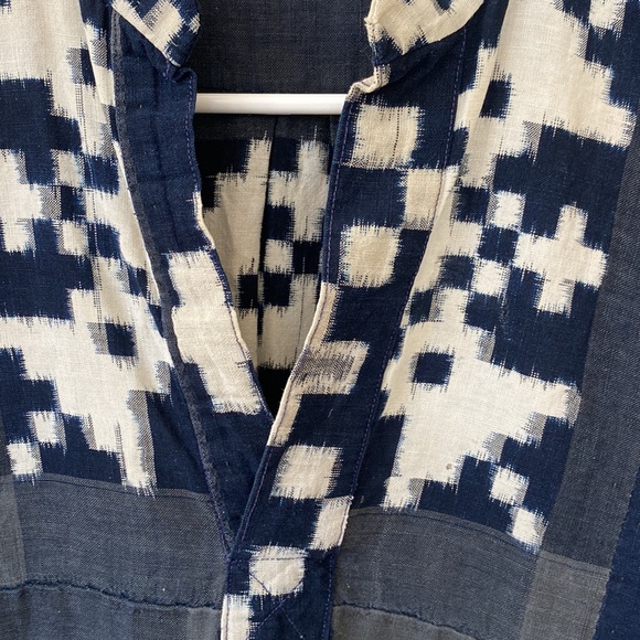 Boxy Japanese Style Top (Indigo?) - Picture 2 of 3